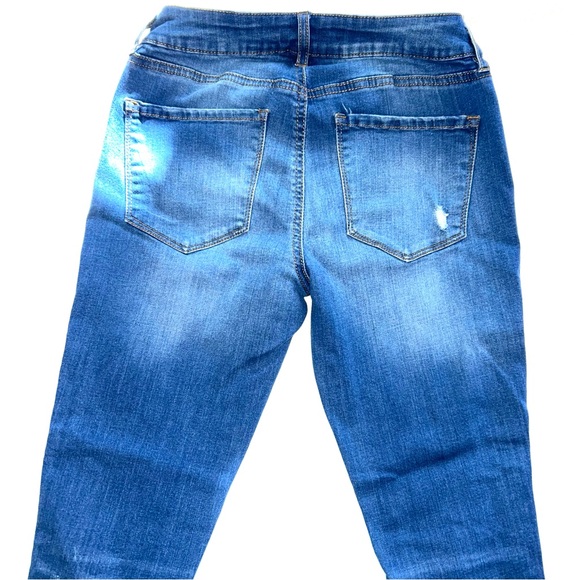 Rewash Distressed Skinny Jeans - Picture 8 of 9